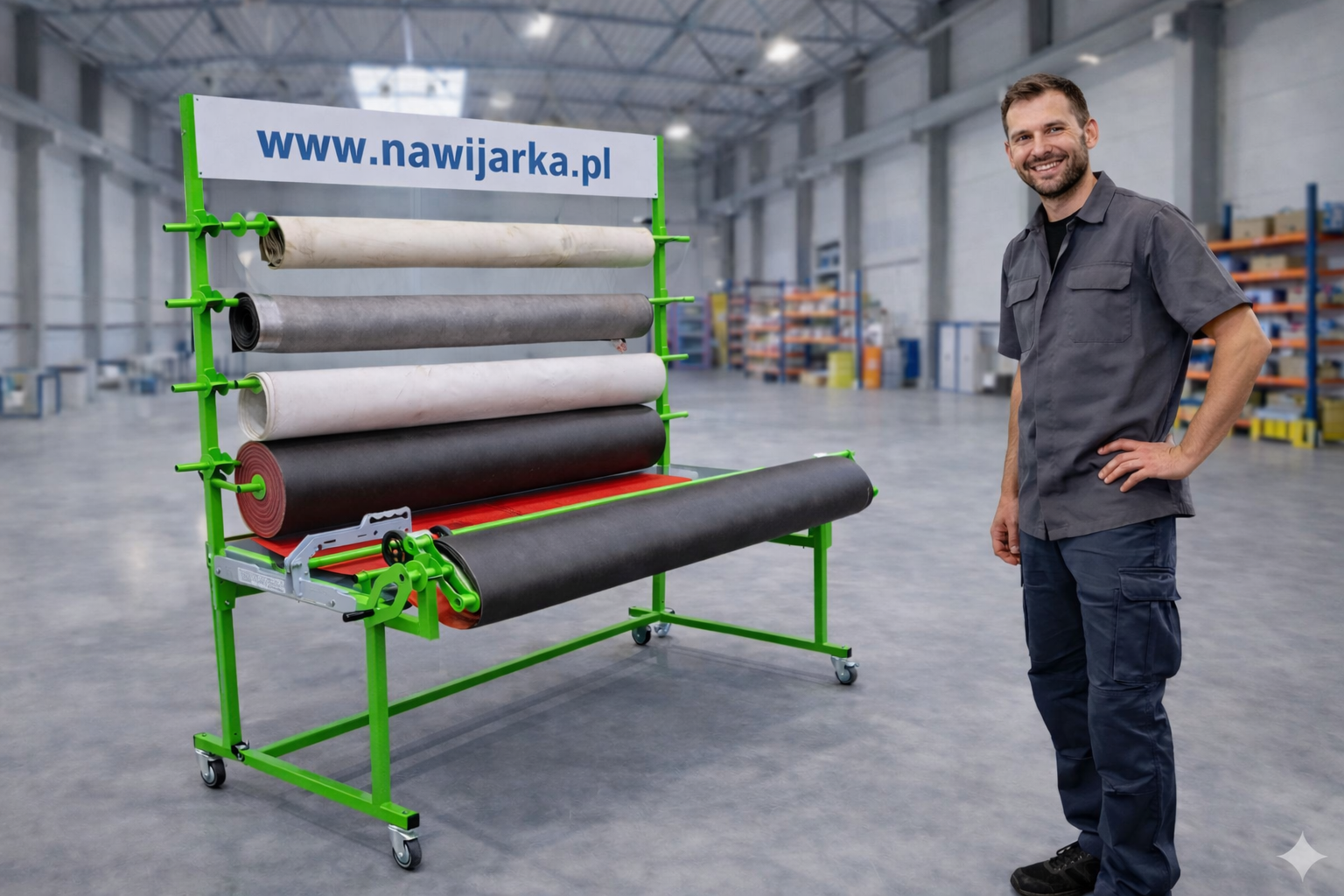 Nawijarka do folii Pionier - obrazek 3